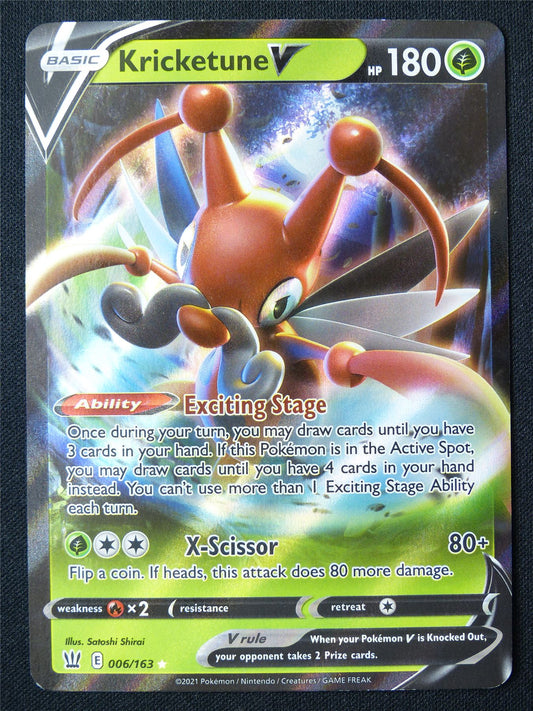 Kricketune V 006/163 Holo - Pokemon Card #1FW