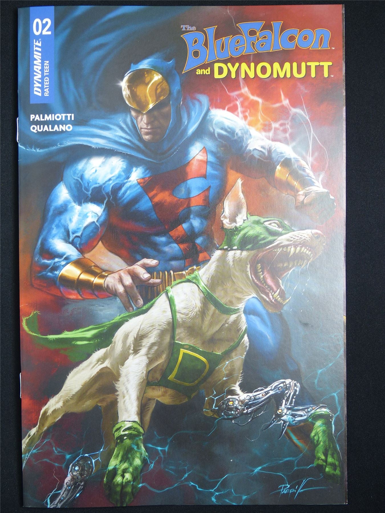 The BLUE Falcon and Dynomutt #2 - Oct 2025 Dynamite Comic #572
