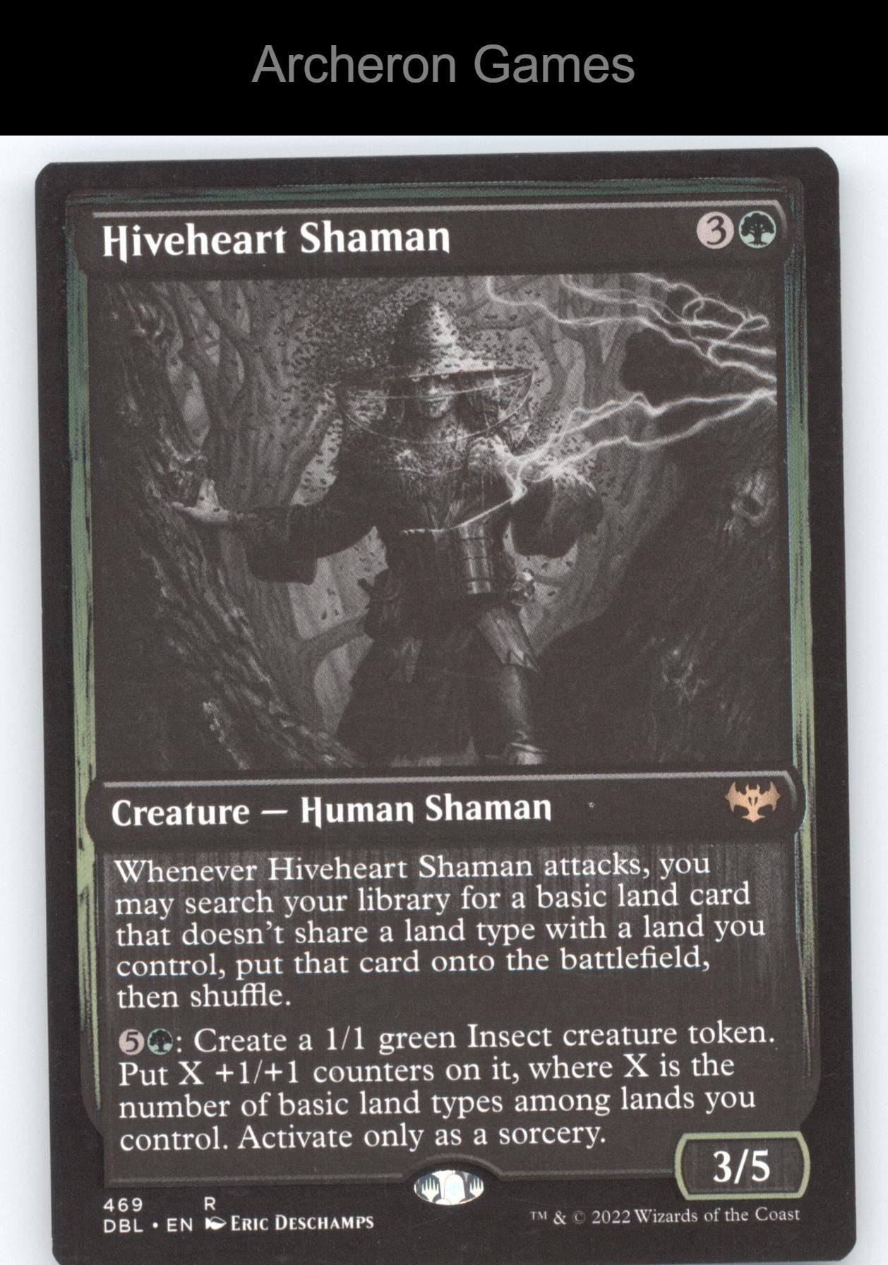 Hiveheart Shaman 469 R MTG Card Innistrad: Double Feature