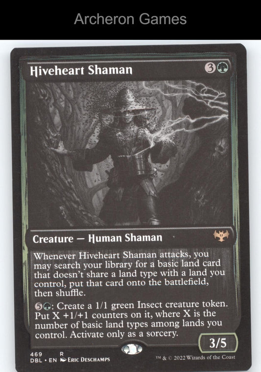 Hiveheart Shaman 469 R MTG Card Innistrad: Double Feature