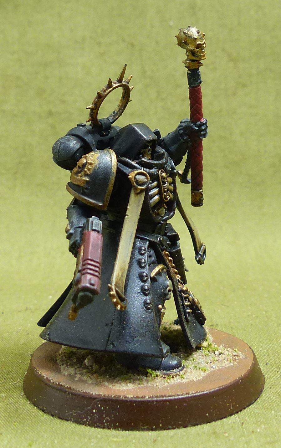 Chaplain painted - Space Marines - Warhammer 40K #1QJ