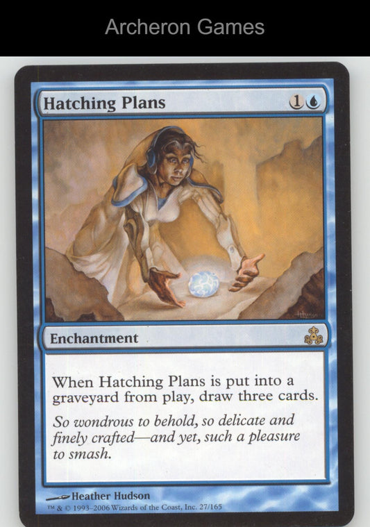Hatching Plans 27 R MTG Card Guildpact