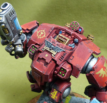 Primaris Redemptor Dreadnought painted - Blood Angels - Warhammer 40K #5BE