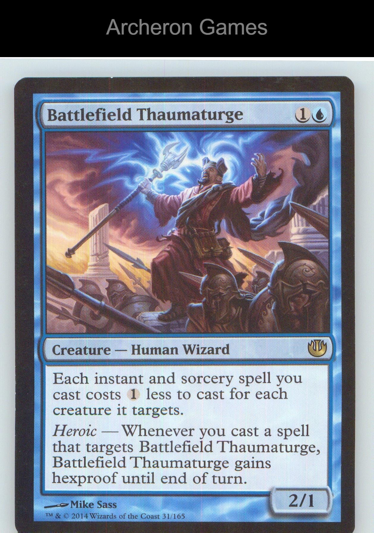 Battlefield Thaumaturge JOU 31 R MTG Card NM/EX+