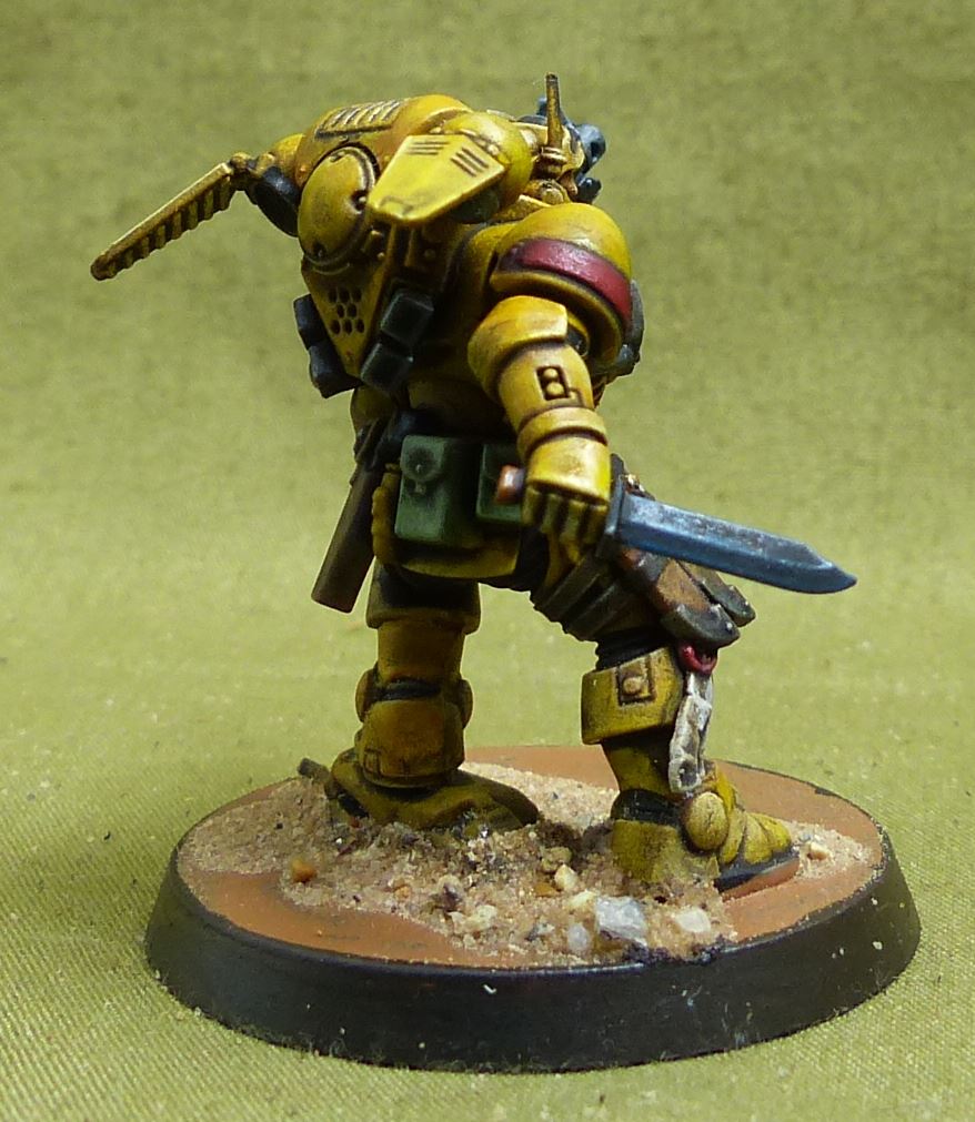 Lieutenant in Phobos Armour painted - Space Marines - Warhammer 40K #5BV