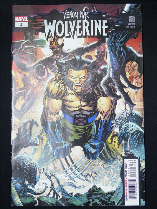 VENOM War: Wolverine #2 - B&B Dec 2024 Marvel Comic #2I8