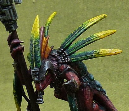 Skink Starpriest painted - Seraphon - Warhammer AoS #2OR