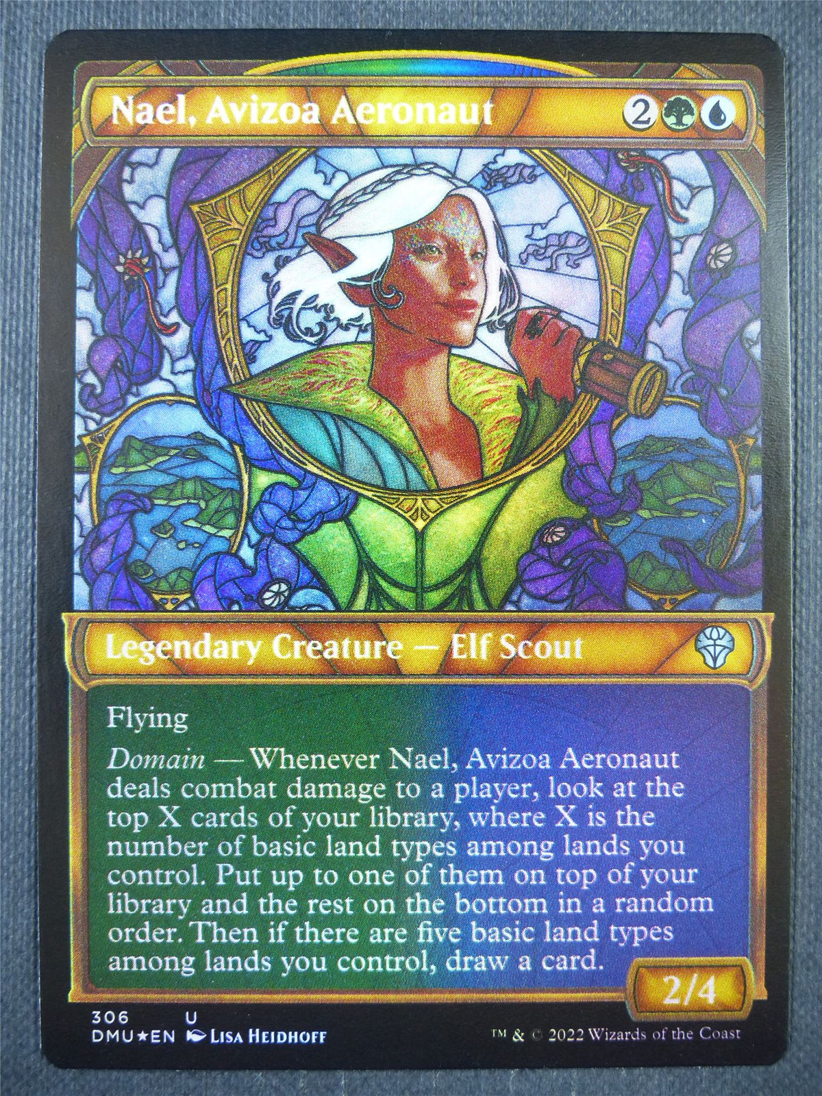 Nael Avizoa Aeronaut Showcase Foil - Mtg Card #8TD