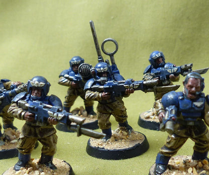 Cadian Shock Troops painted - Astra Militarum - Warhammer 40K #2XY