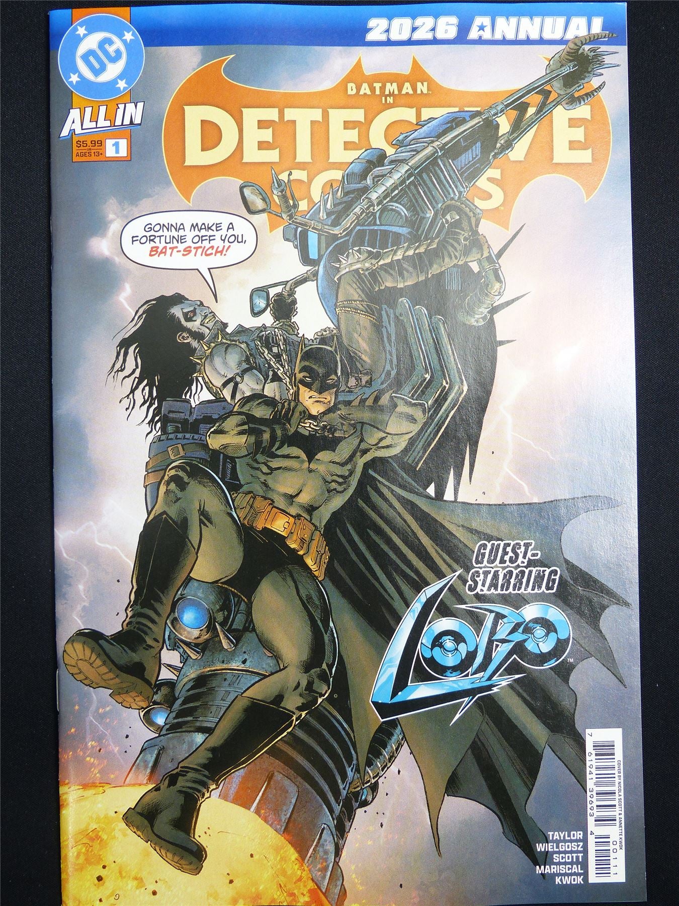 BATMAN: Detective Comics Annual 2026 #1 Cvr A - Sep 2026 DC Comic #2P6