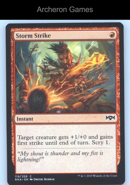 Storm Strike 119 C MTG Card Ravnica Allegiance