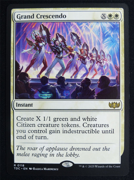Grand Crescendo - TDC - Mtg Card #4NX