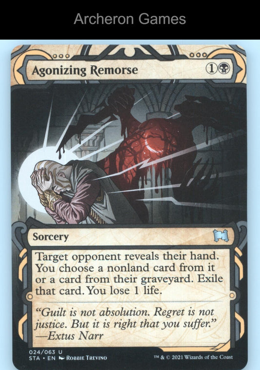 Agonizing Remorse 24 UC MTG Card Strixhaven: Mystical Archives