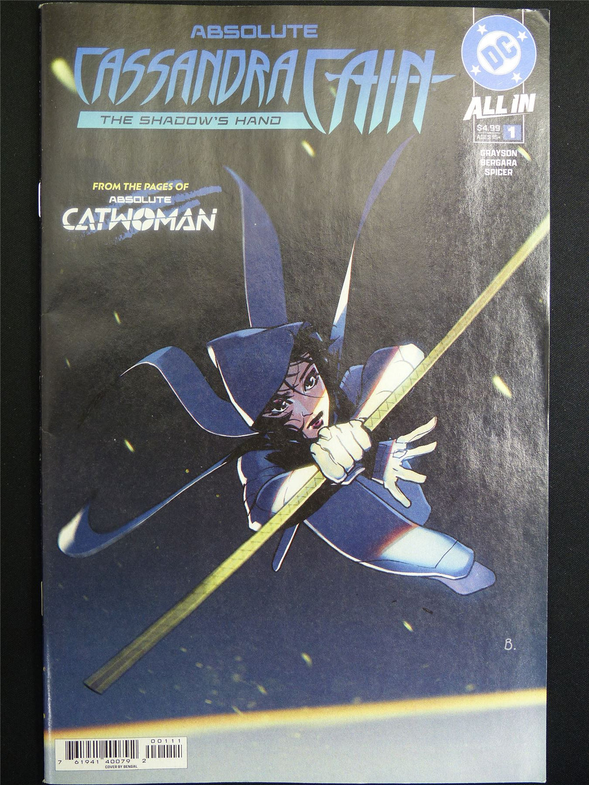 Absolute CASSANDRA Cain: The Shadow's Hand #1 Cvr A - DC Comic #4FR