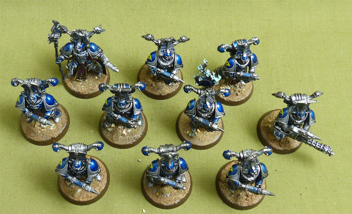 Rubric Marines painted - Thousand Sons - Warhammer 40K #2O1