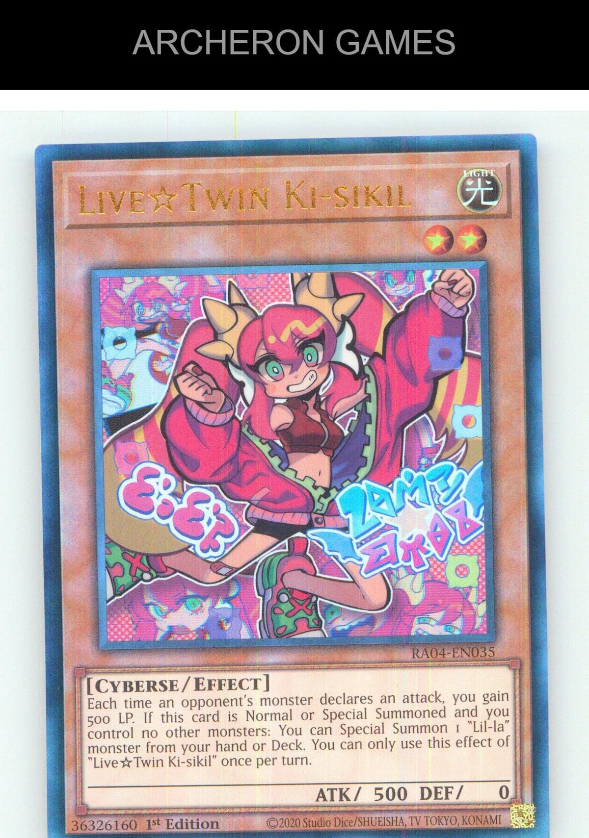 Live Twin Ki-sikil (PUR) Prismatic Ultimate Rare YUGIOH Card 1st Edition