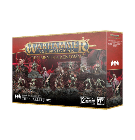 The Scarlet Jury - Flesh-Eater Courts - Warhammer: Age of Sigmar - Available from 30/08/25