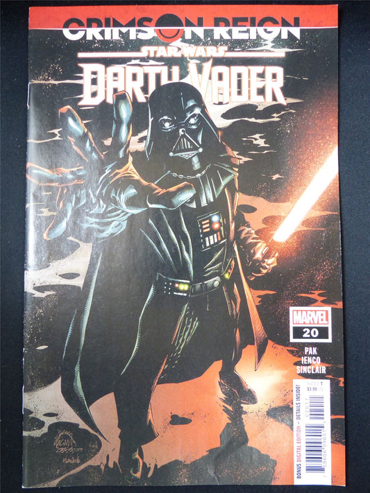 STAR Wars: Darth Vader #20 Crimson Reign - Marvel Comic #I2