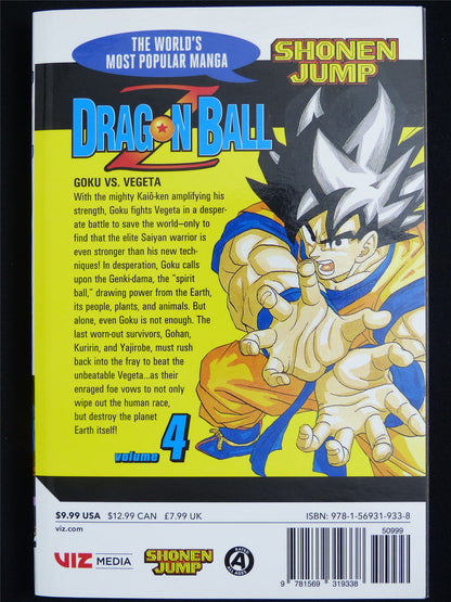 Dragon Ball Z volume 4 - Viz Manga #461