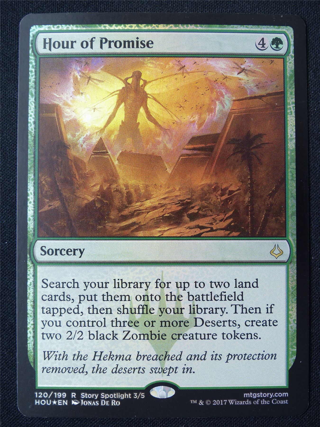 Hour of Promise Foil - HOU - Mtg Card #2D0