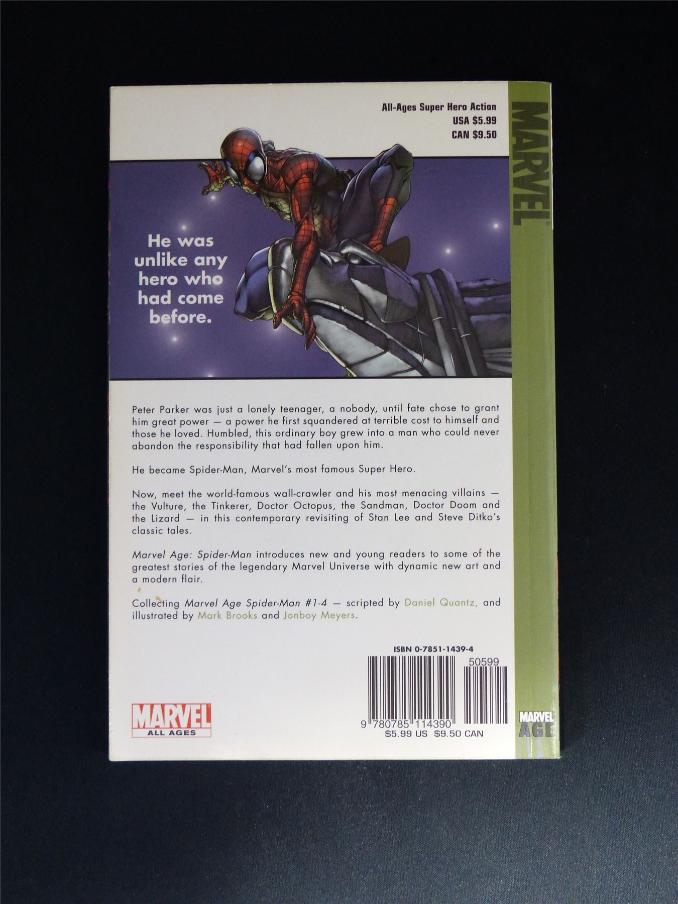 Spider-Man volume one - Marvel Graphic Softback #42Q