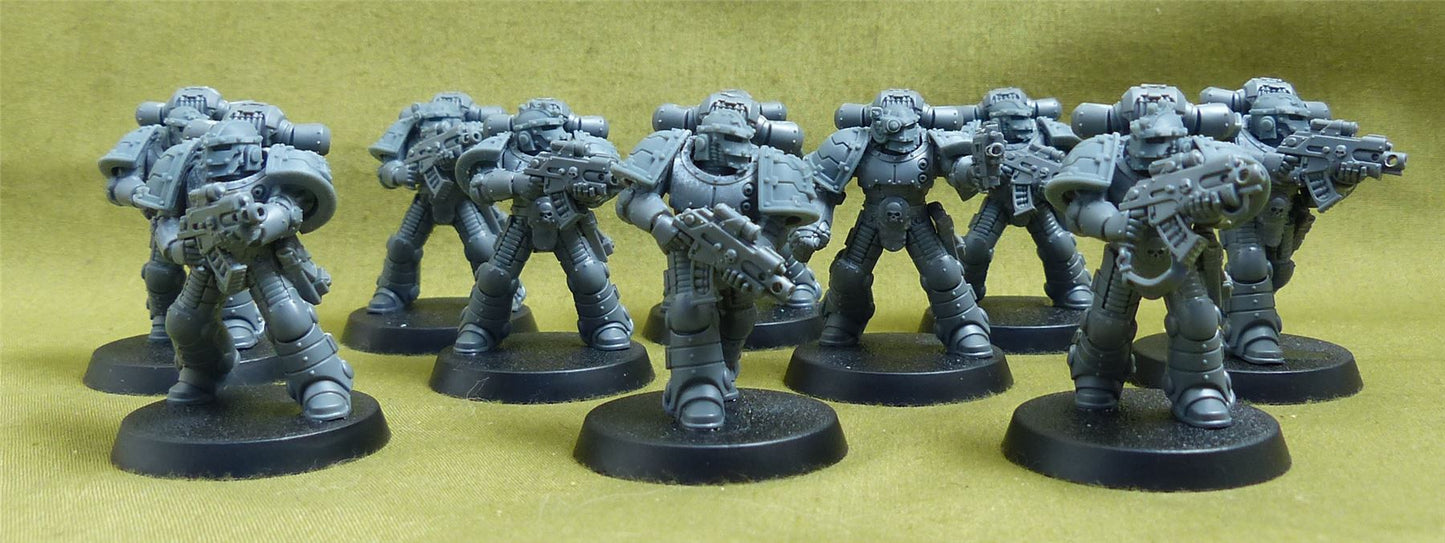 MKII Tactical Squad set ofo 10 - Astartes - Warhammer Horus Heresy #P3