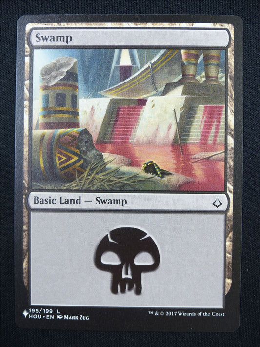Swamp 195/199 - AKH - Cute to Brute - Mtg Card #1SQ