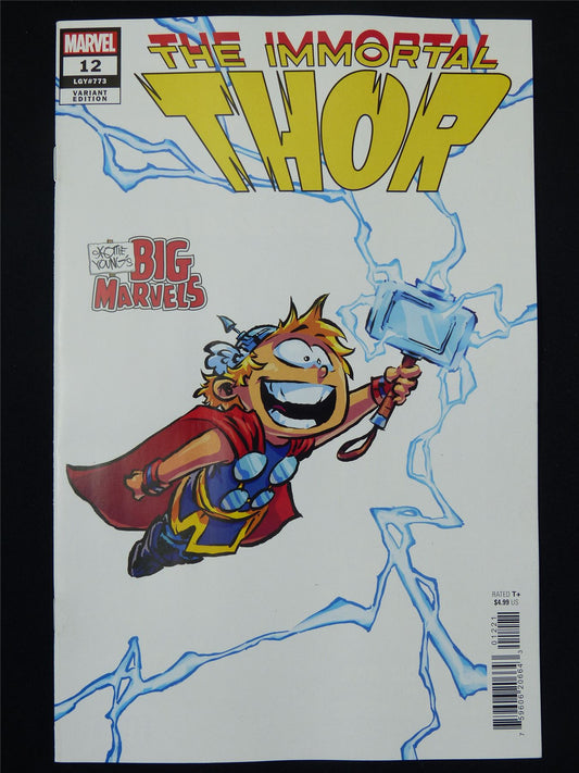 The Immortal THOR #12 Skottie Young Variant - Aug 2024 Marvel Comic #21T