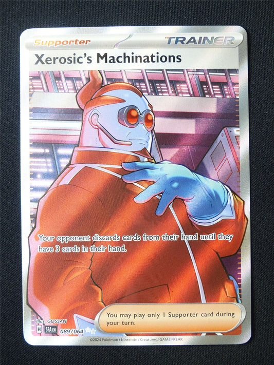 Xerosic's Machinations 089/064 Textured Holo - Pokemon Card #2QP