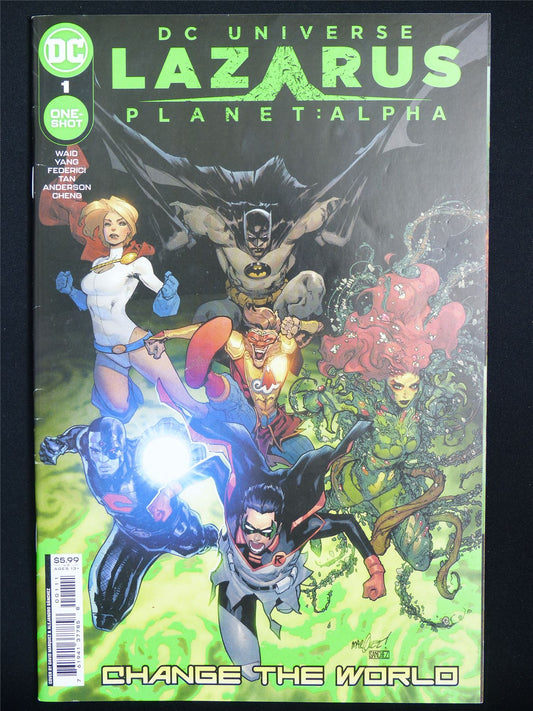 DC Universe: LAZARUS Planet: Alpha #1 - DC Comic #2V4