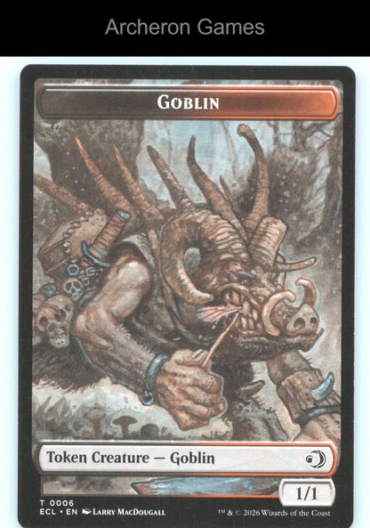 Goblin Token 6 Token MTG Card Murders at Karlov Manor