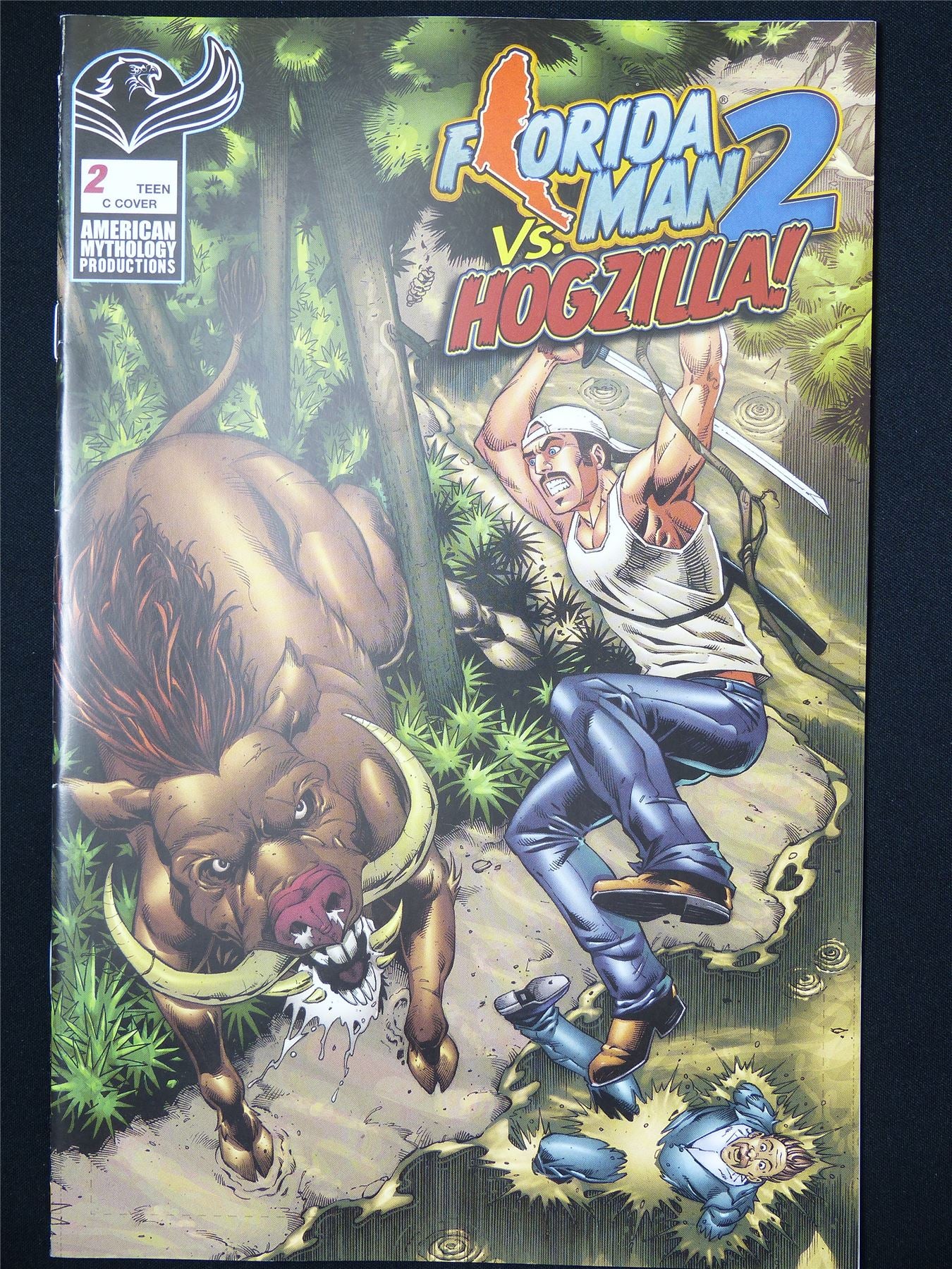 FLORIDA Man 2 vs Hogzilla! #2 - Dec 2024 Mythology Comic #66N