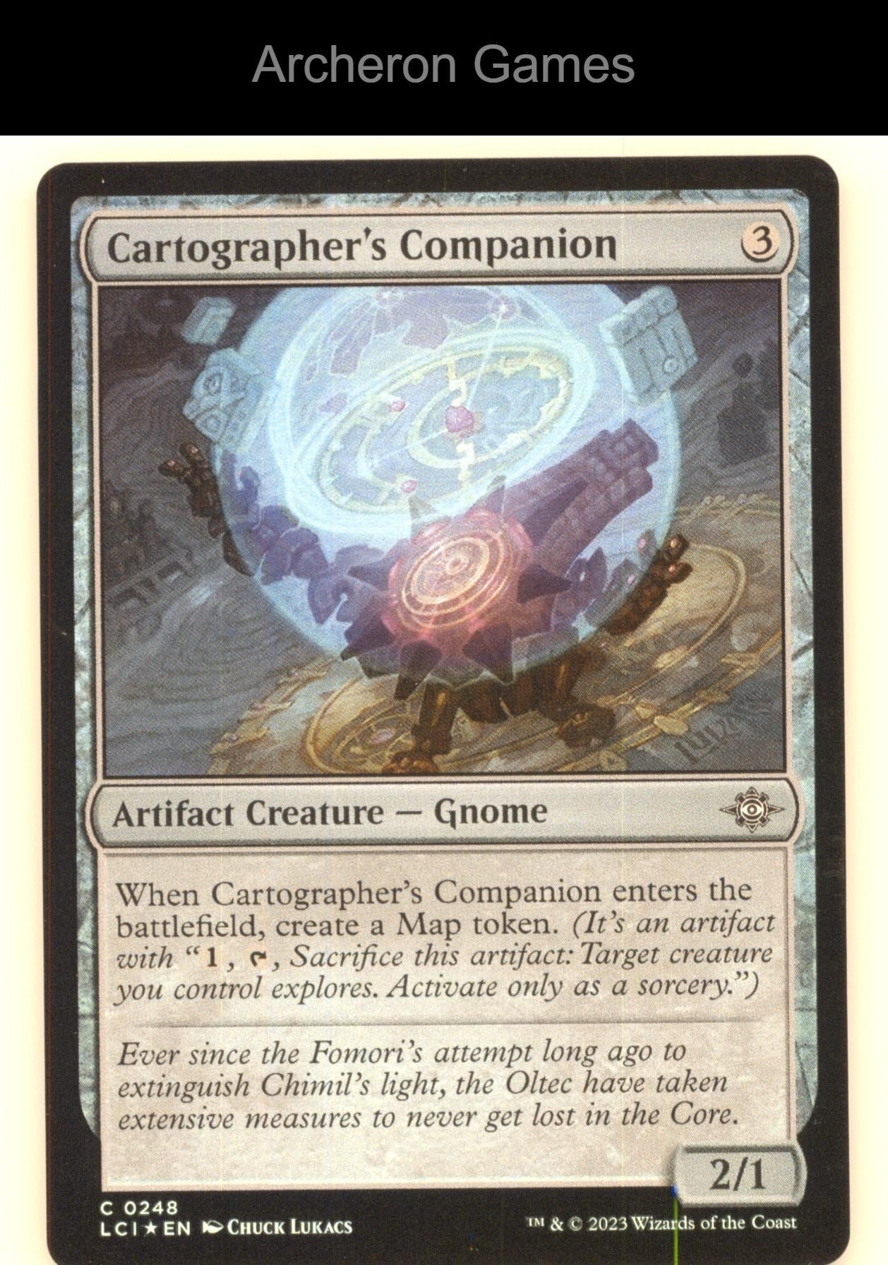 Cartographer's Companion 248 C MTG Card The Lost Caverns of Ixalan