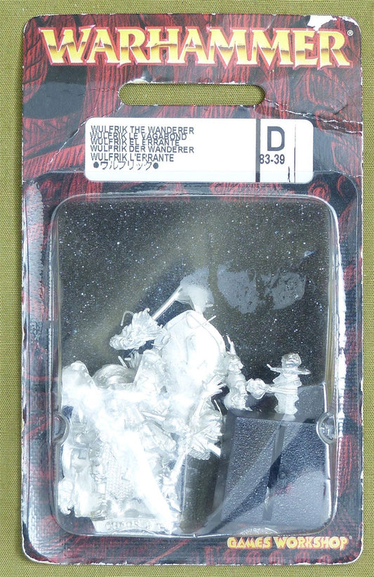 Wulfrik the Wanderer Classic Metal Blister - Warhammer Old World #6X9