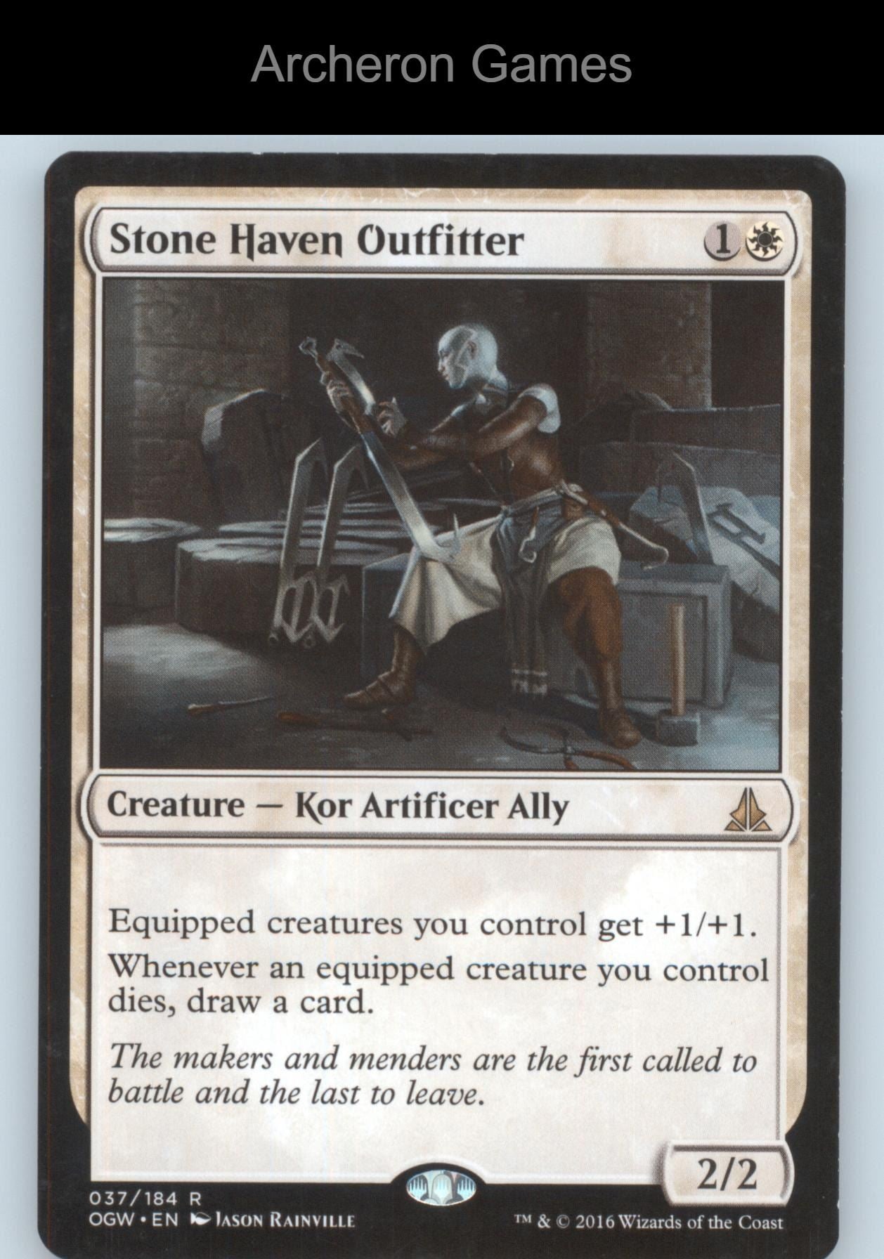 Stone Haven Outfitter 37 R MTG Card Oath of the Gatewatch