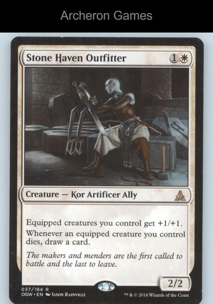 Stone Haven Outfitter 37 R MTG Card Oath of the Gatewatch