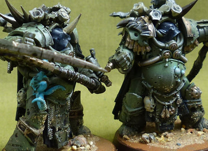 Deathshroud Terminators Painted - Death Guard - Warhammer 40K #3V8
