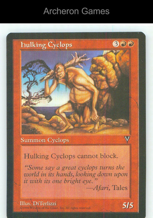 Hulking Cyclops VIS UC MTG Card NM/EX+