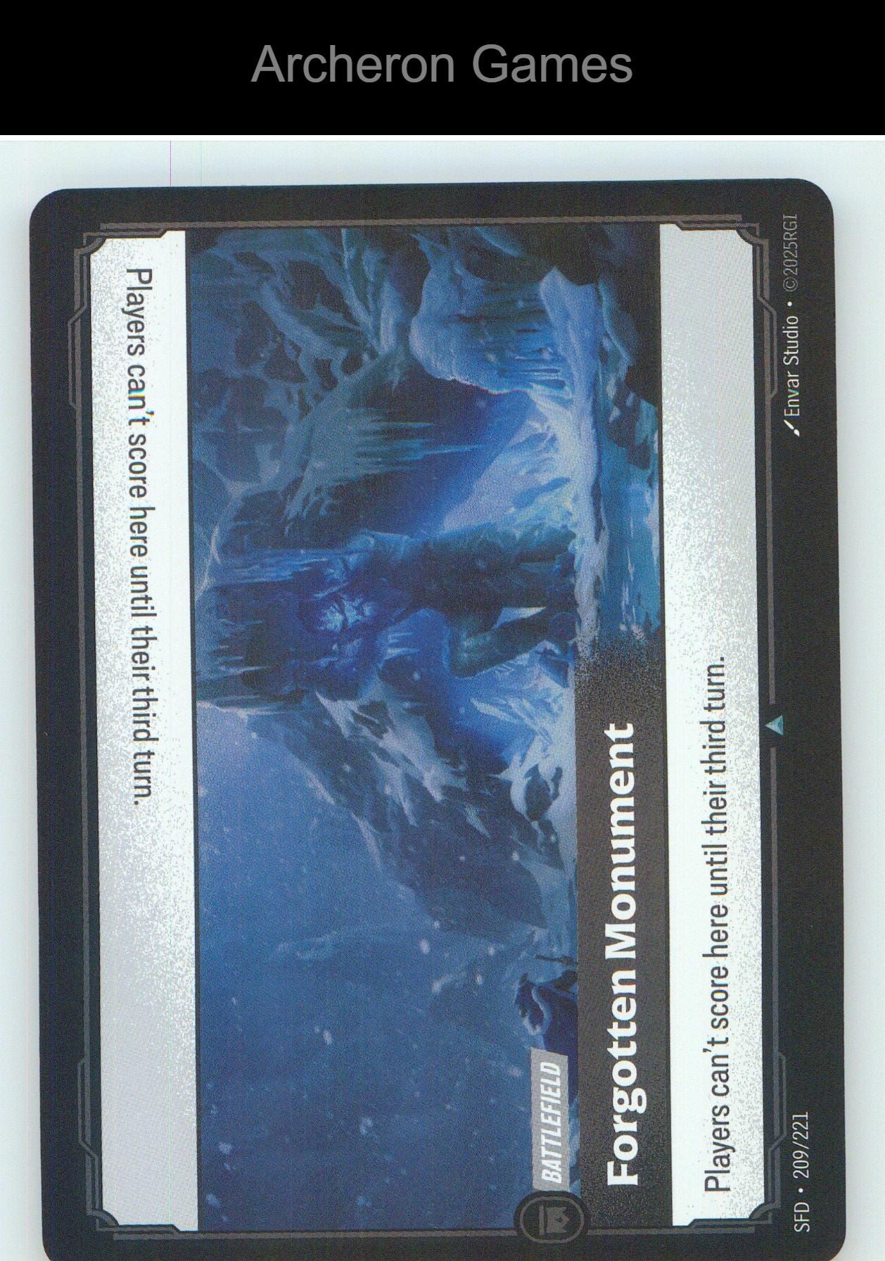 Forgotten Monument SFD 209/221 UC Spiritforged Riftbound Card