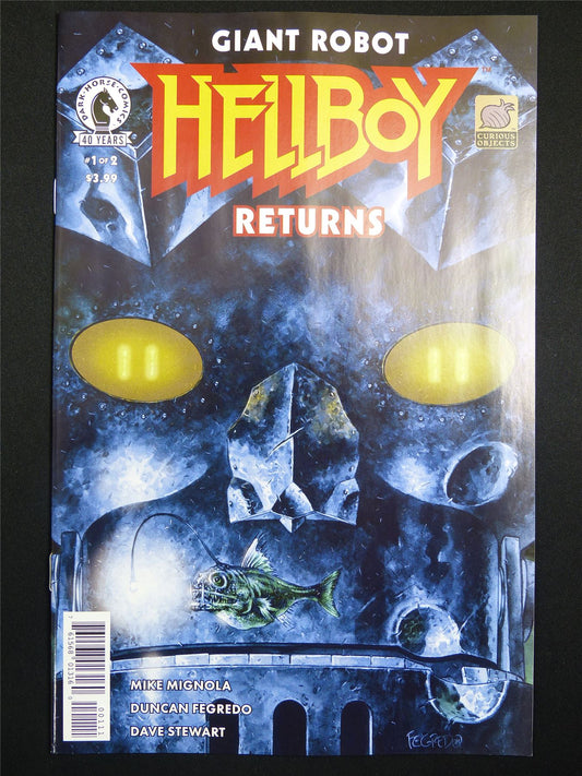 Giant Robot HELLBOY Returns #1 Cvr A - Jul 2026 Dark Horse Comic #2IZ