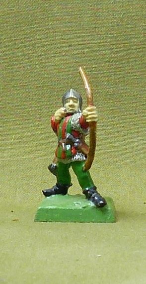 Classic Metal Archer - Bretonnian - Warhammer Fantasy #4X8
