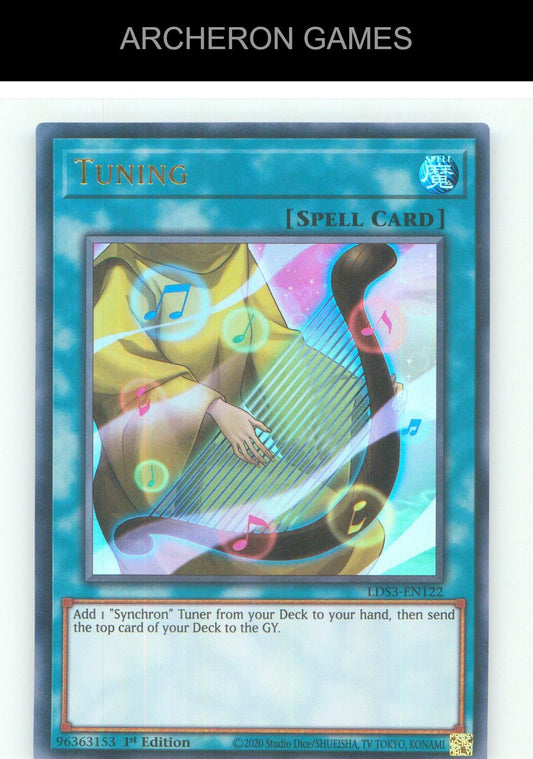 Tuning UR YUGIOH Card 1st Edition