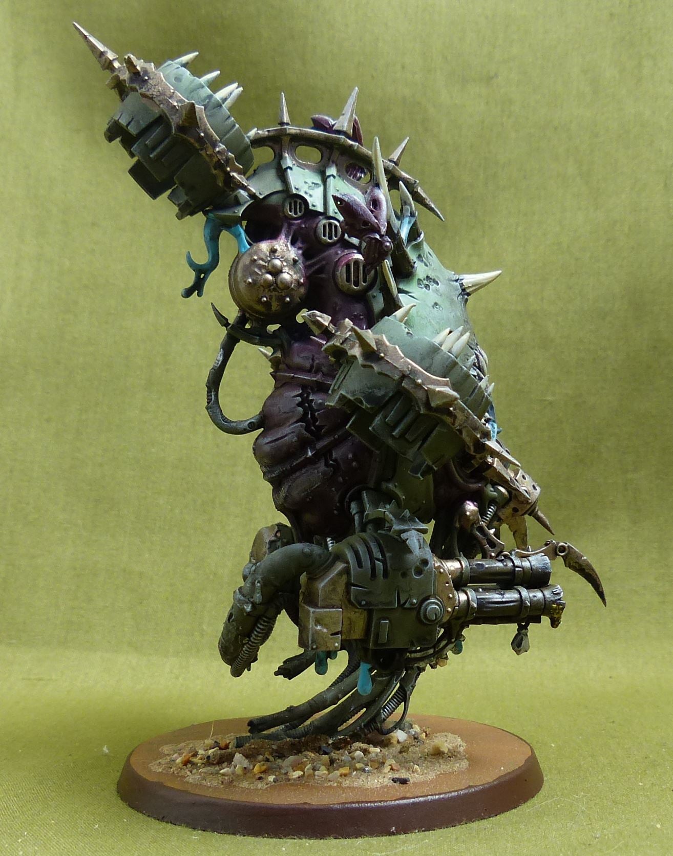 Foetid Bloat-drone Painted - Death Guard - Warhammer 40K #3V2