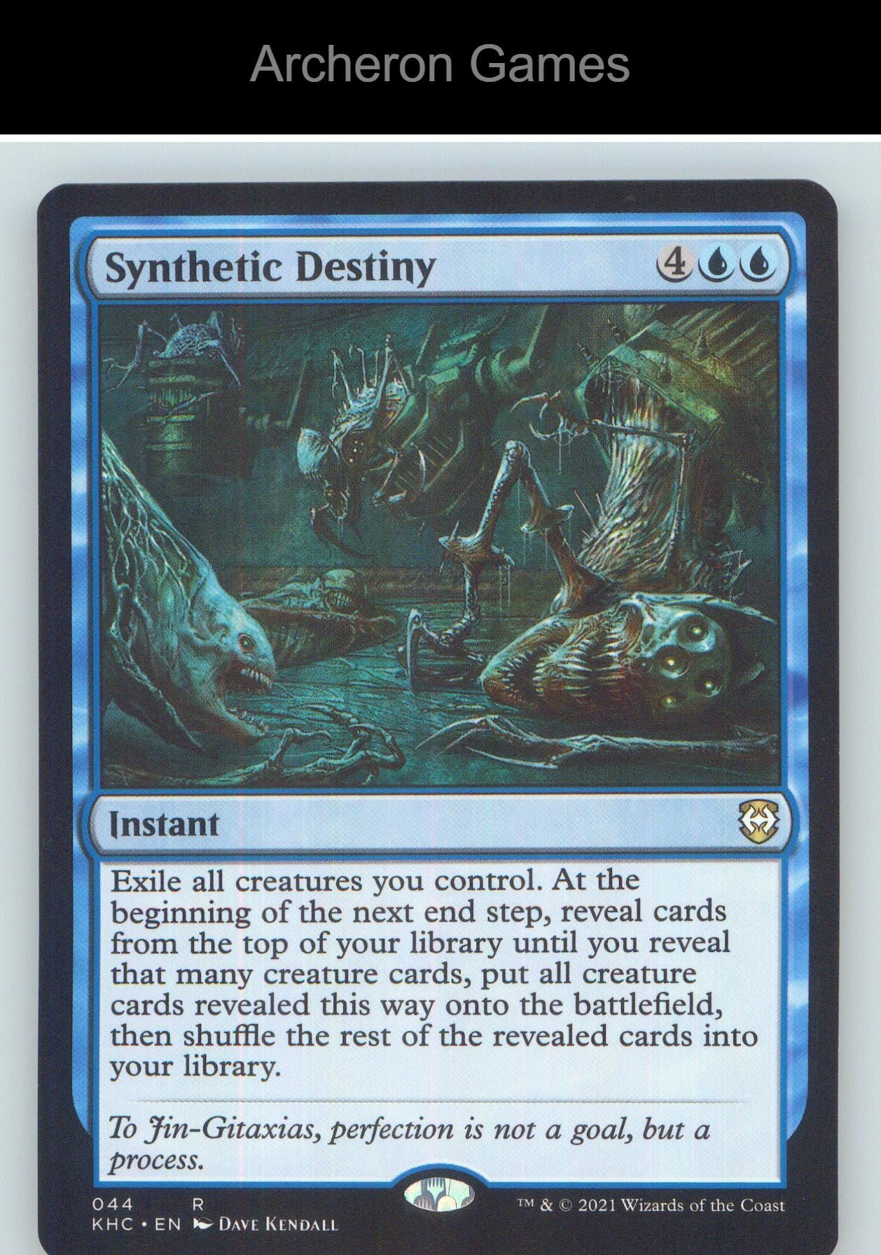 Synthetic Destiny KHC 44 R MTG Card NM/EX+