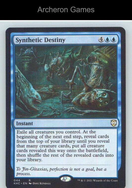 Synthetic Destiny KHC 44 R MTG Card NM/EX+