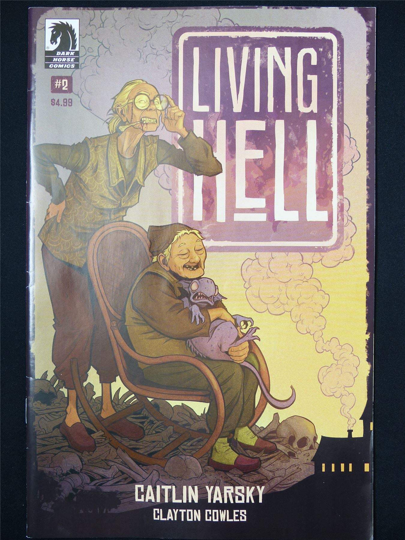 LIVING Hell #2 - B&B Dark Horse Comic #80D
