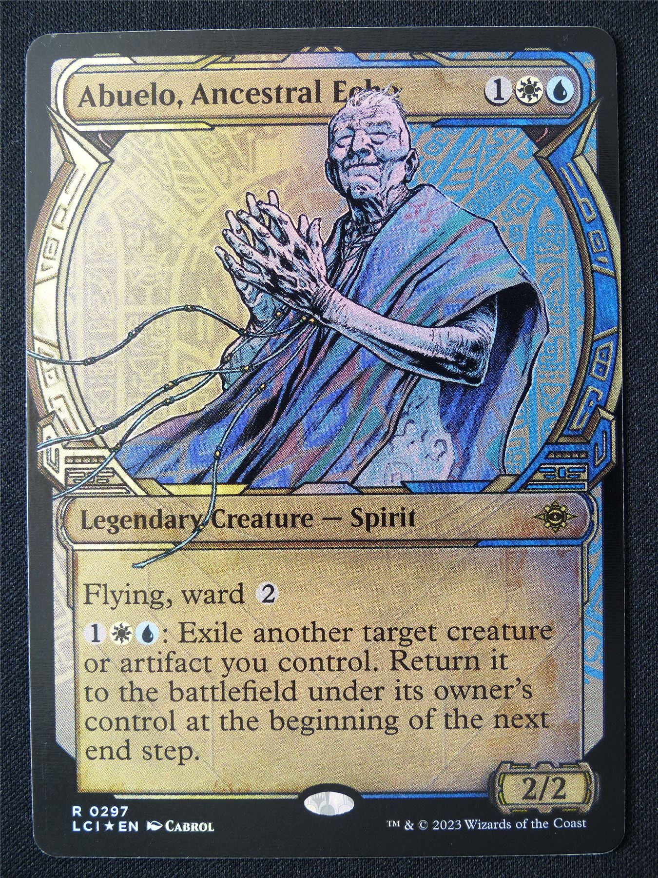 Abuelo Ancestral Echo Showcase Foil - LCI - Mtg Card #GI