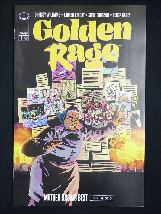 GOLDEN Rage #4 - Jul 2025 Image Comic #24G