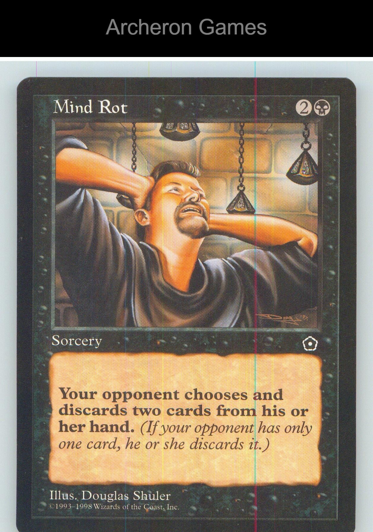 Mind Rot P02 C MTG Card NM/EX+
