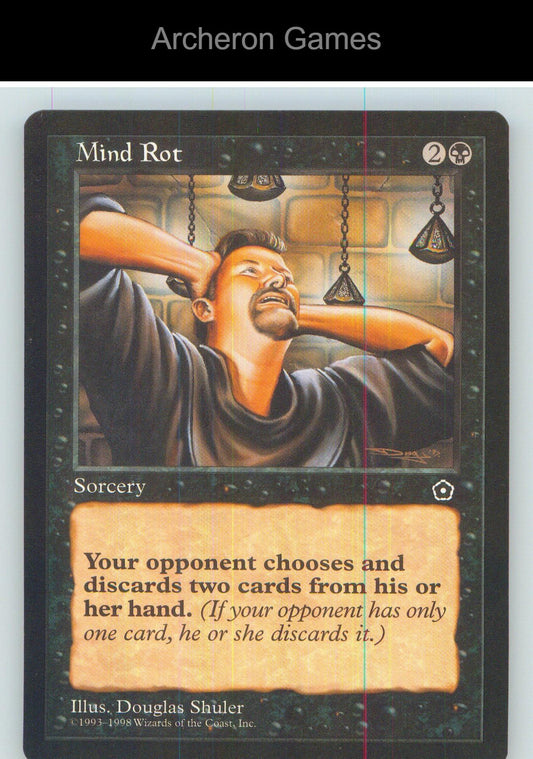 Mind Rot P02 C MTG Card NM/EX+